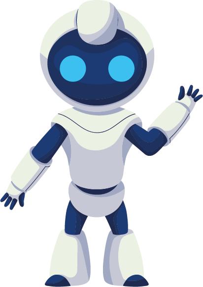 Robot saludando